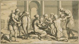 Antonio Maria Zanetti - Die Anbetung der Hirten.