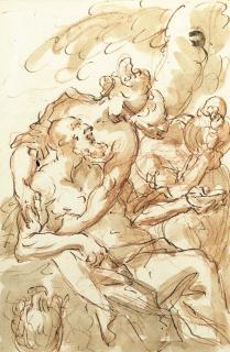 Antonio Molinari - Loth et ses filles