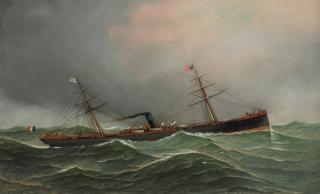 Antonio Nicolo Gasparo Jacobsen - French Steamsailor Cachemire