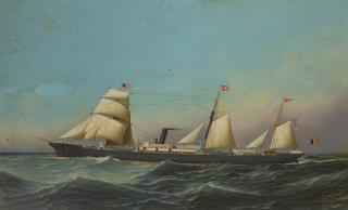 Antonio Nicolo Gasparo Jacobsen - Steamship