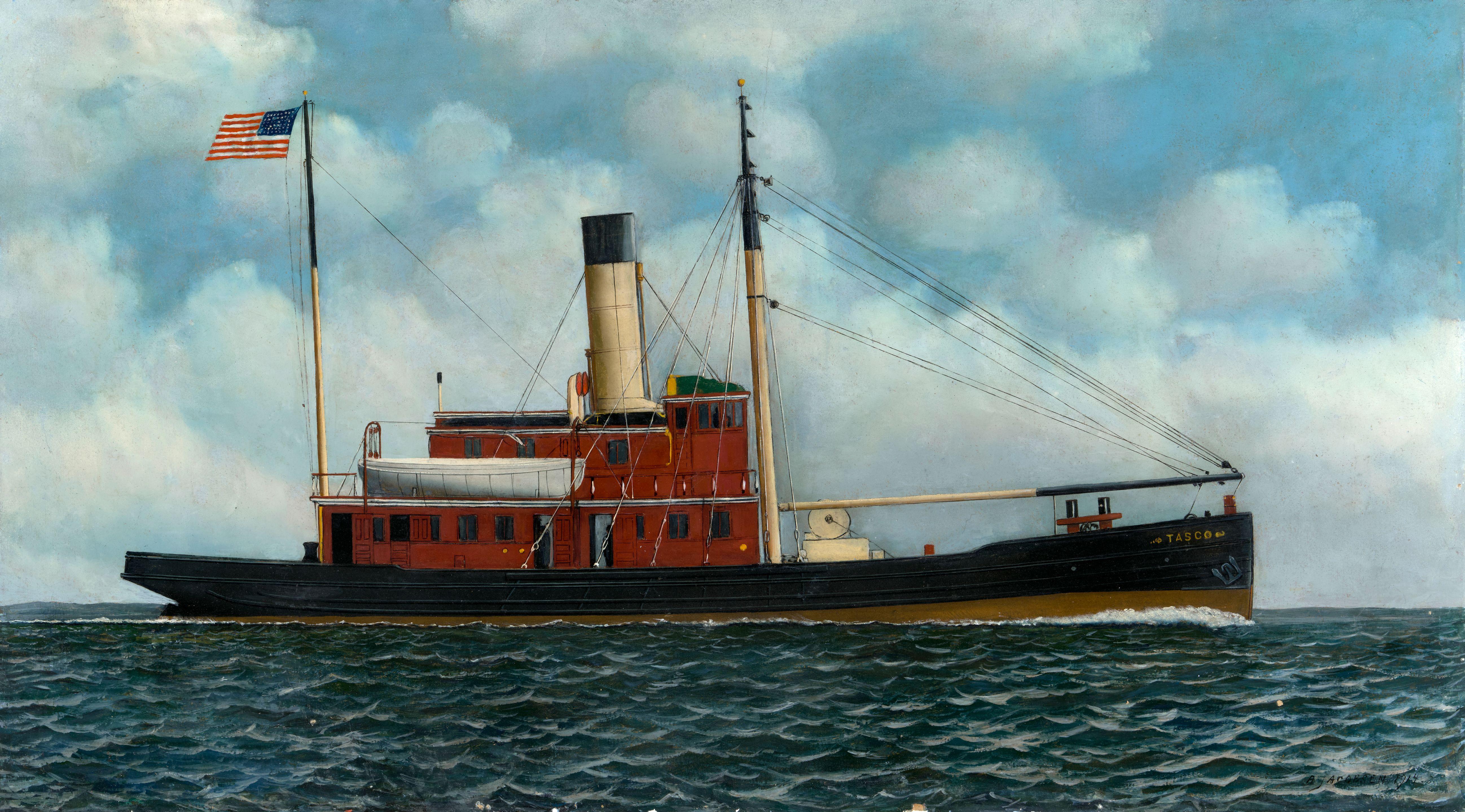 Antonio Nicolo Gasparo Jacobsen - Tasco 20 1/8 x 36 in. (51.1 x 91.4 cm.)