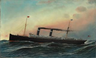 Antonio Nicolo Gasparo Jacobsen - The American Steam-Sailer St. Louis