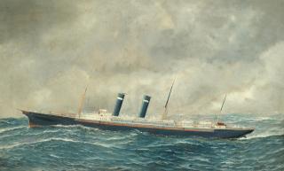 Antonio Nicolo Gasparo Jacobsen - The passenger liner SS New York