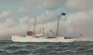 Antonio Nicolo Gasparo Jacobsen - The Pilot Boat New York, 1914