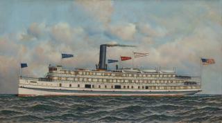 Antonio Nicolo Gasparo Jacobsen - The Steamship \'Concord\'