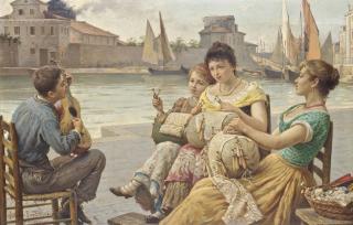 Antonio Paoletti - A Serenade For The Lacemakers, Venice