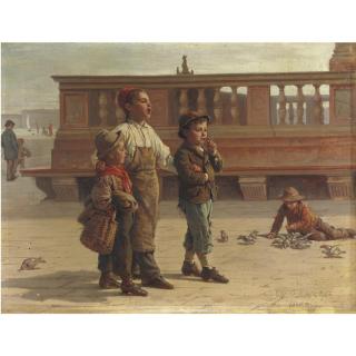 Antonio Paoletti - Scena Con Fanciulli