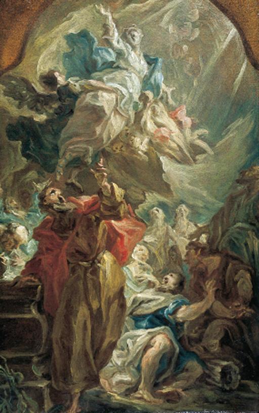 Antonio Pellegrini - The Assumption of the Virgin