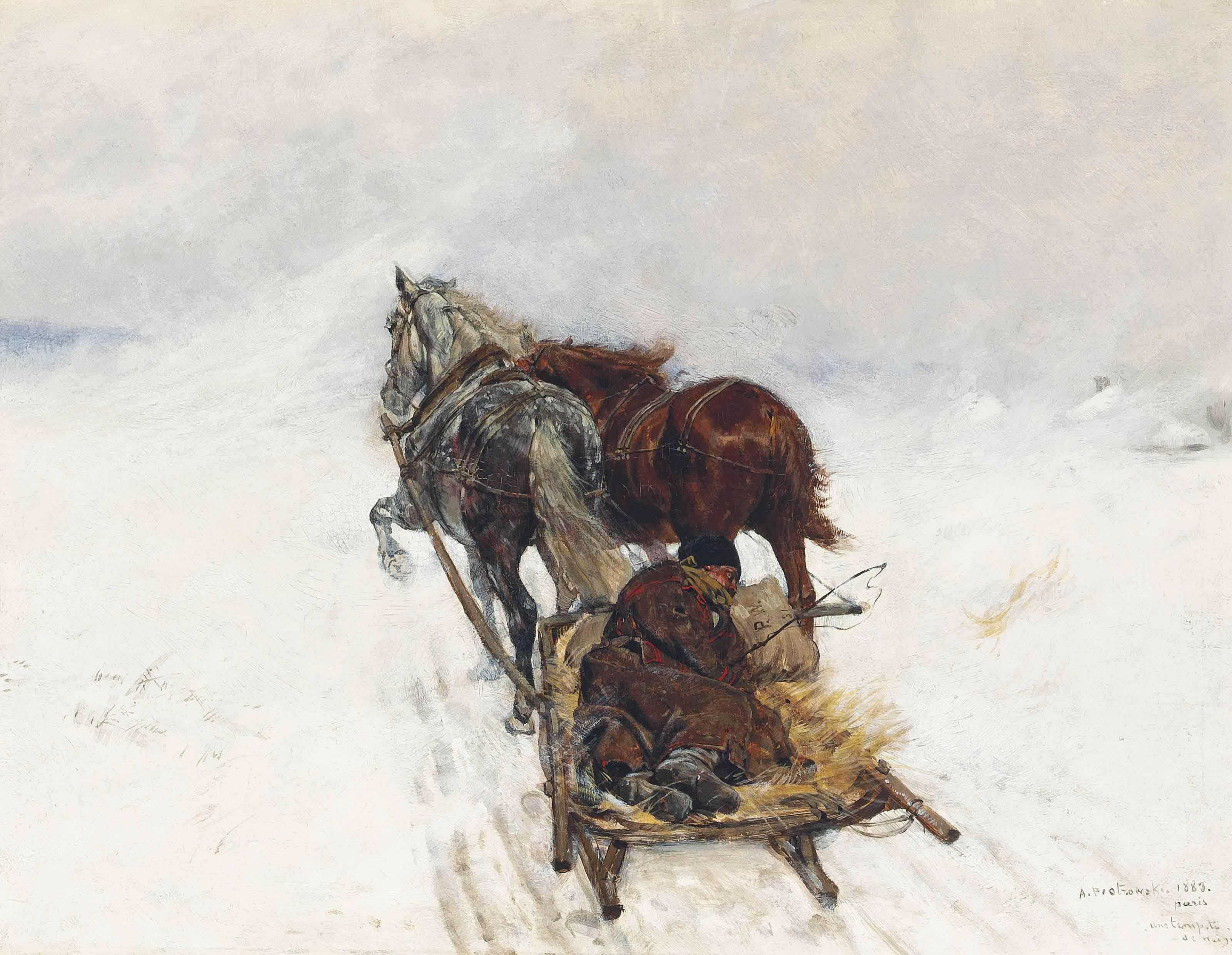 Antonio Piotrowski - Une Tempête De Neige