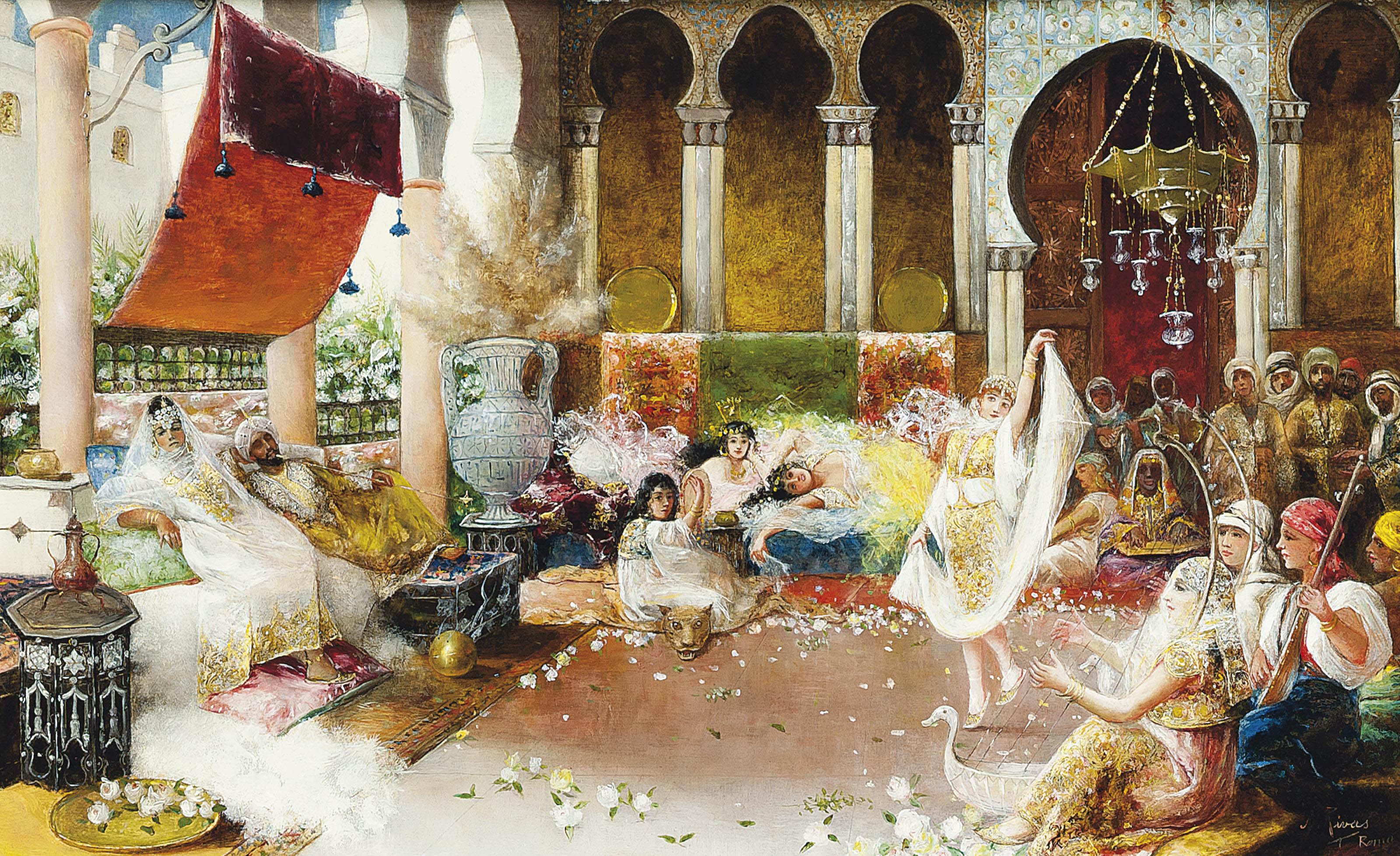 Antonio Rivas - The harem dancer