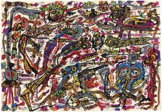 Antonio Saura - Accumulation