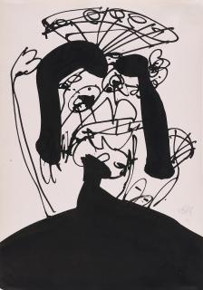 Antonio Saura - Carmen.