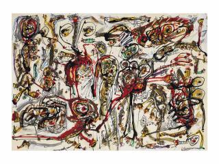 Antonio Saura - Cocktail Party