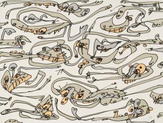 Antonio Saura - Creatures.