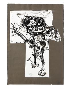 Antonio Saura - Crucifixion, 1959