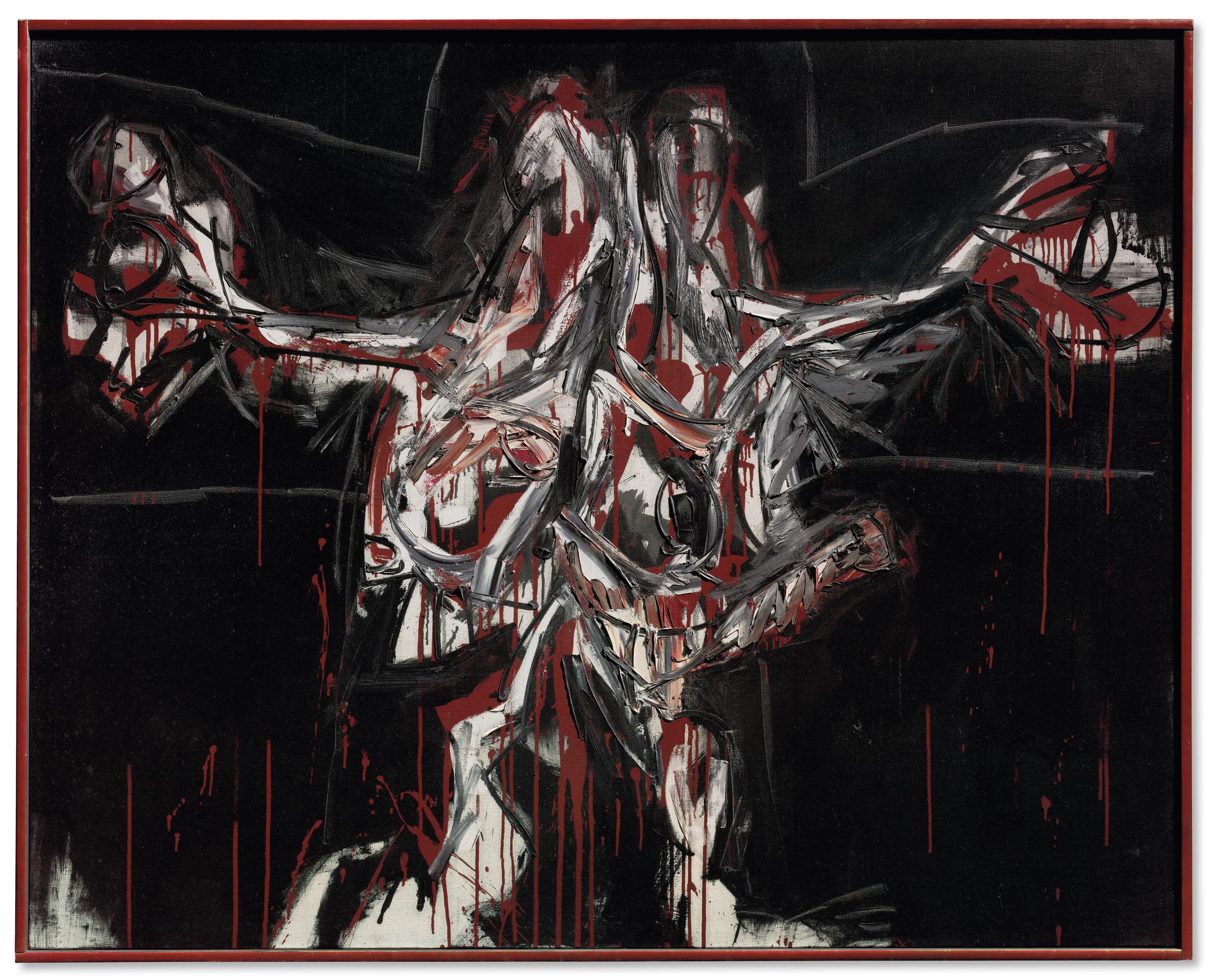 Antonio Saura - Crucifixion Rouge (Red Crucifixion)