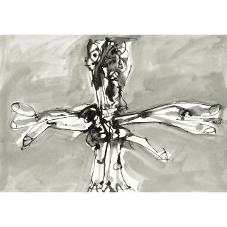 Antonio Saura - Crucifixion