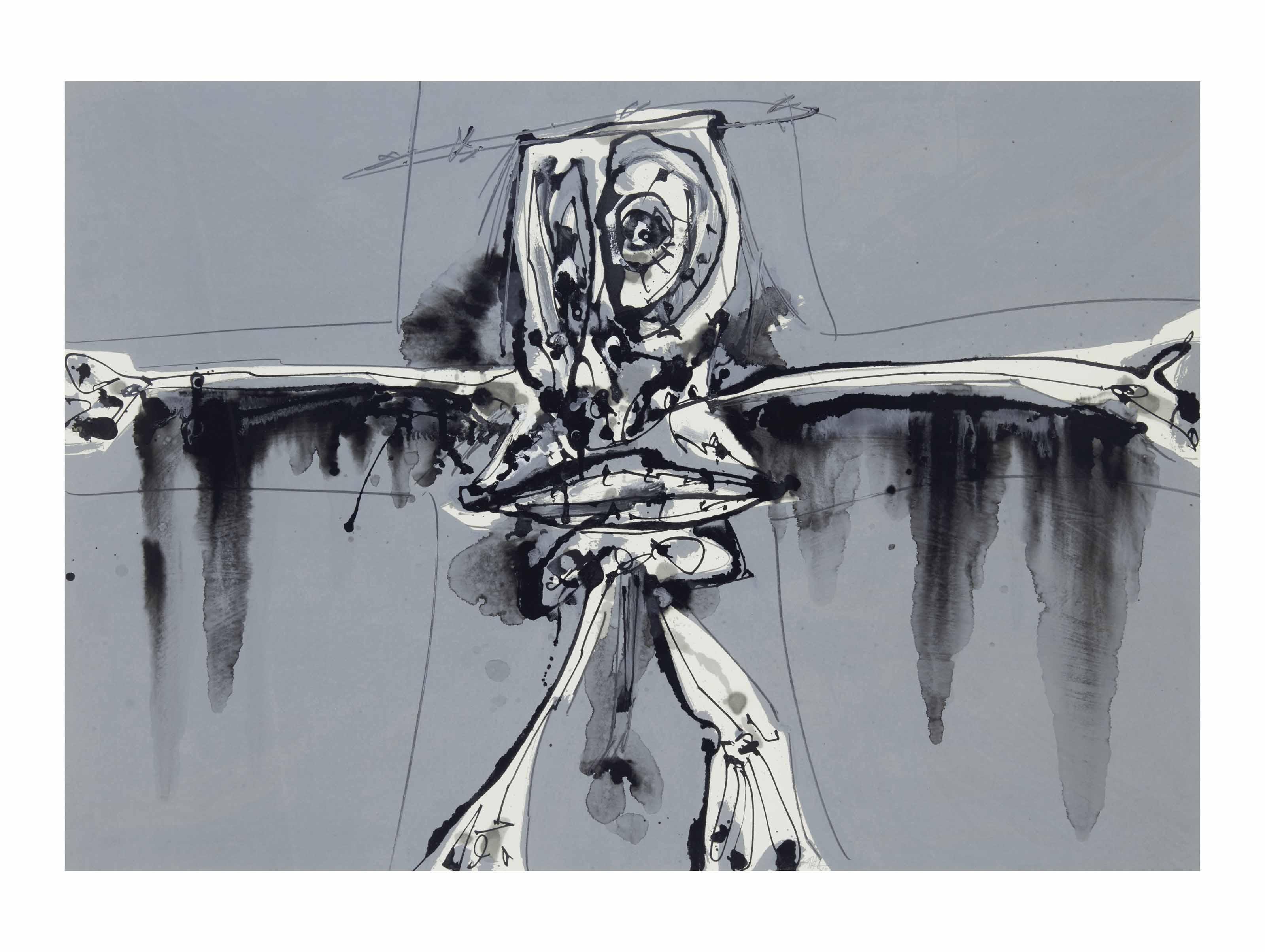 Antonio Saura - Crucifixion