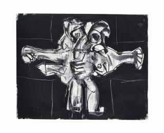 Antonio Saura - Crucifixión