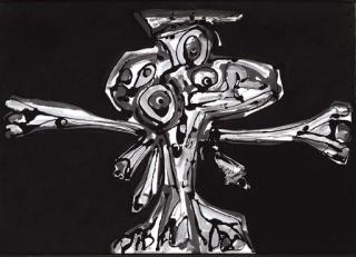 Antonio Saura - Crucifixion