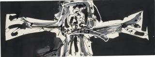 Antonio Saura - Crucifixiones 6-84-P