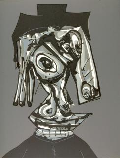 Antonio Saura - Folge von 5 Bll.: Hommage an Dora Maar (Dora Maar visitada).