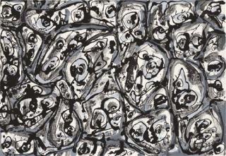 Antonio Saura - Foule