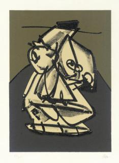 Antonio Saura - Marcel Moreau, Portraits, Éditions Atelier Clot., Paris, 1986