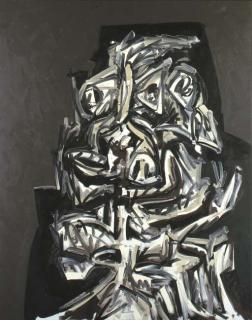 Antonio Saura - Nong dans son fauteuil