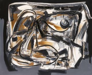 Antonio Saura - Ohne Titel (Portrait 141)