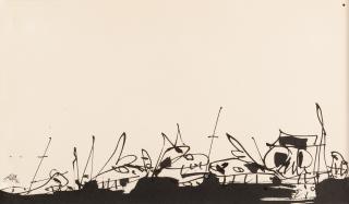 Antonio Saura - Ohne Titel.