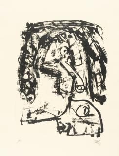 Antonio Saura - Pintiquinestras. Serie de las Gigantas Amorosas