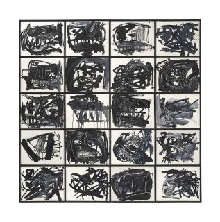 Antonio Saura - Polyptique Métamorphose