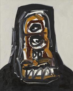 Antonio Saura - Retrato 4-96.