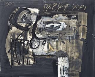 Antonio Saura - Retrato 86 (Autoportrait)