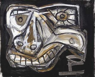 Antonio Saura - Retrato