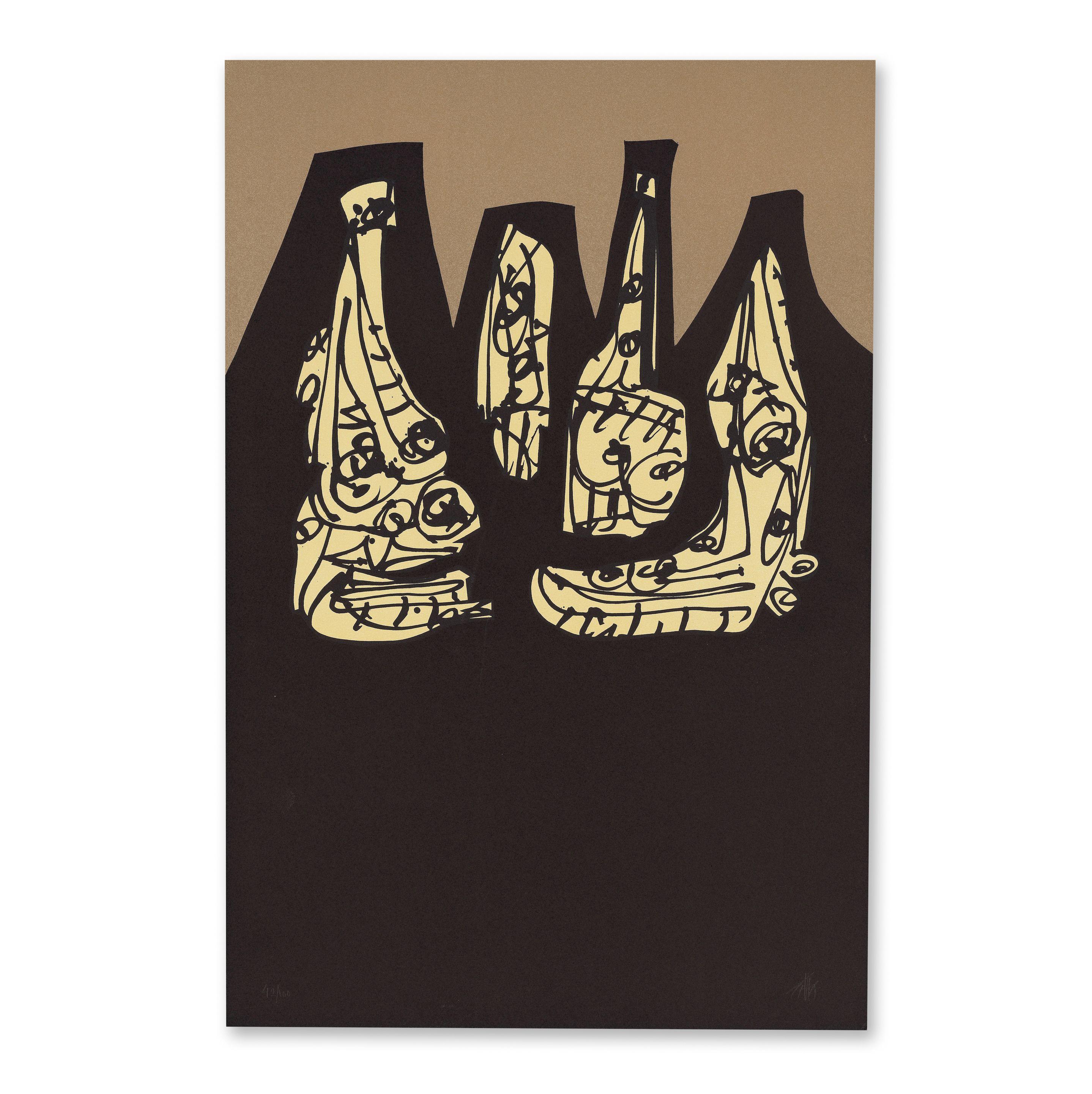 Antonio Saura - Si Mi La Ré, 1991