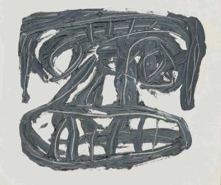 Antonio Saura - Tête