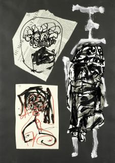 Antonio Saura - Tres Damas