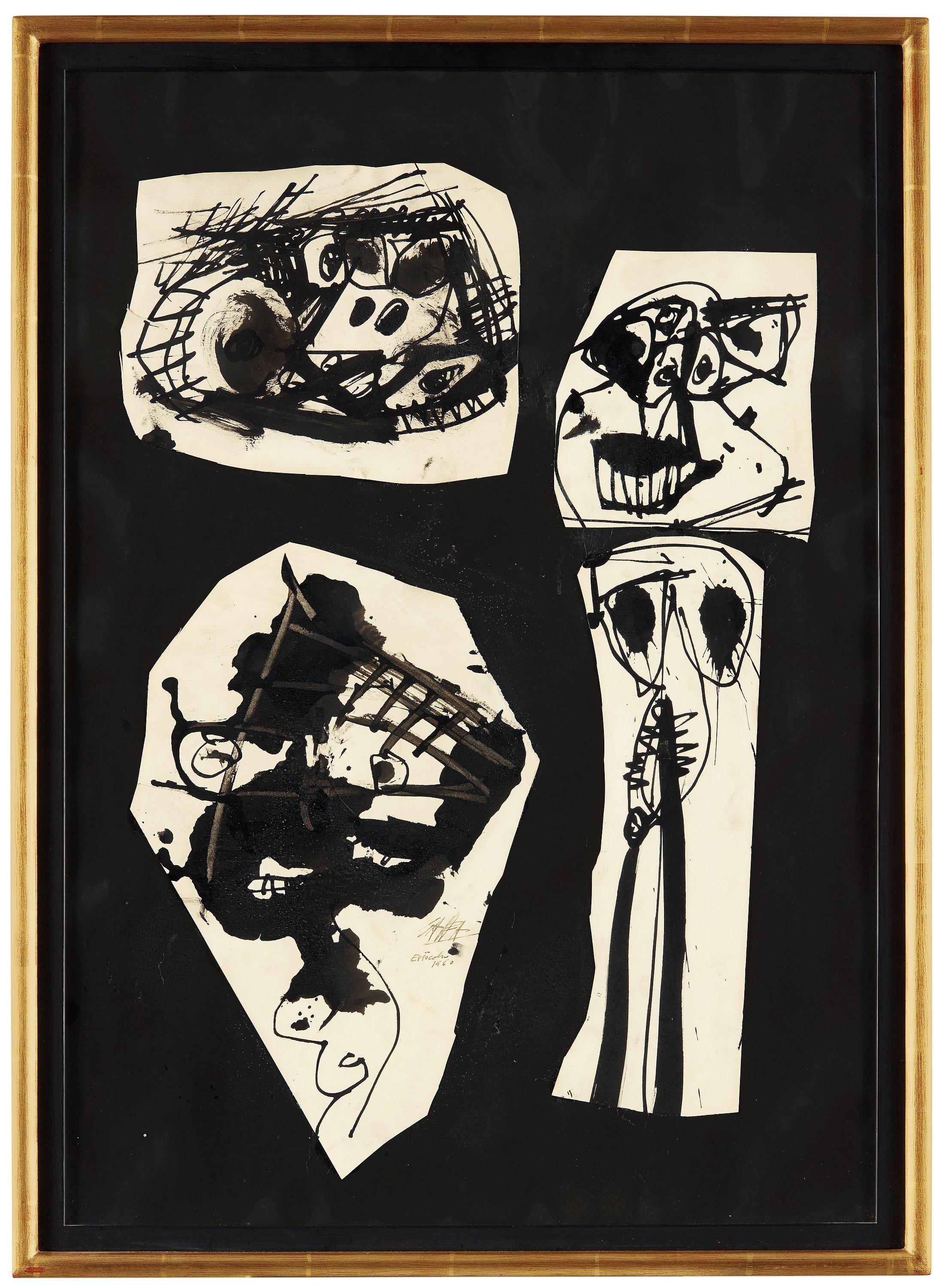 Antonio Saura - Untitled