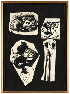 Antonio Saura - Untitled