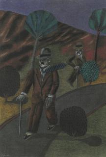 Antonio Seguí - Ciegos En El Jardín