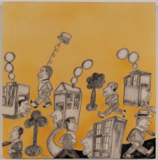 Antonio Seguí - Plaque murale 7A