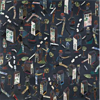 Antonio Seguí - Texture Citadine