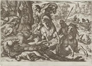 Antonio Tempesta - Bärenjagd.