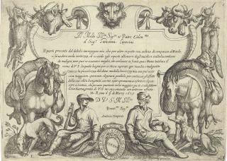 Antonio Tempesta - Hunting Scenes VI (Bartsch 1140-1147, 1147 a, 1147 b)