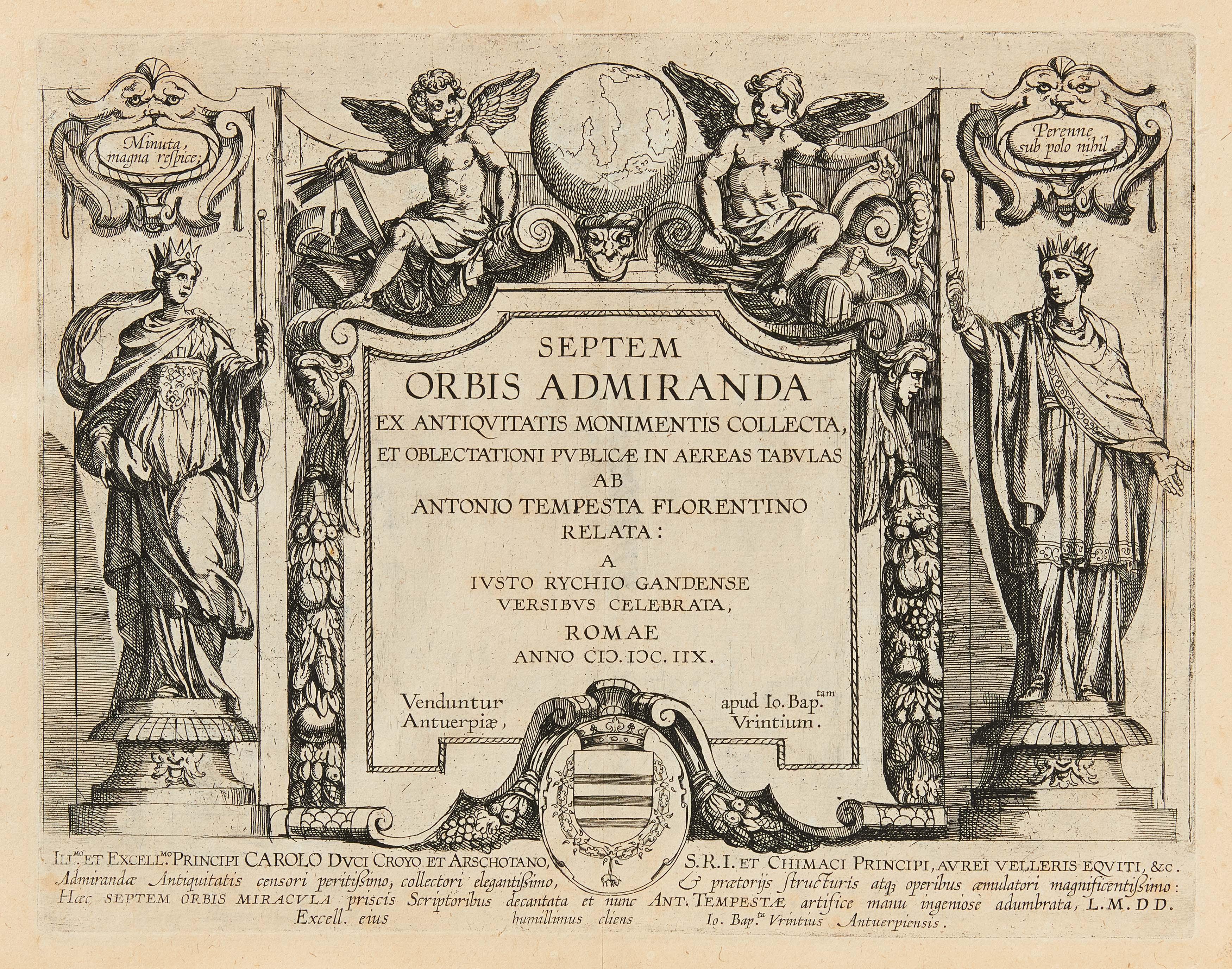 Antonio Tempesta - Septem Orbis Admiranda.