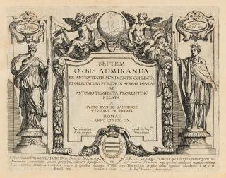 Antonio Tempesta - Septem Orbis Admiranda.