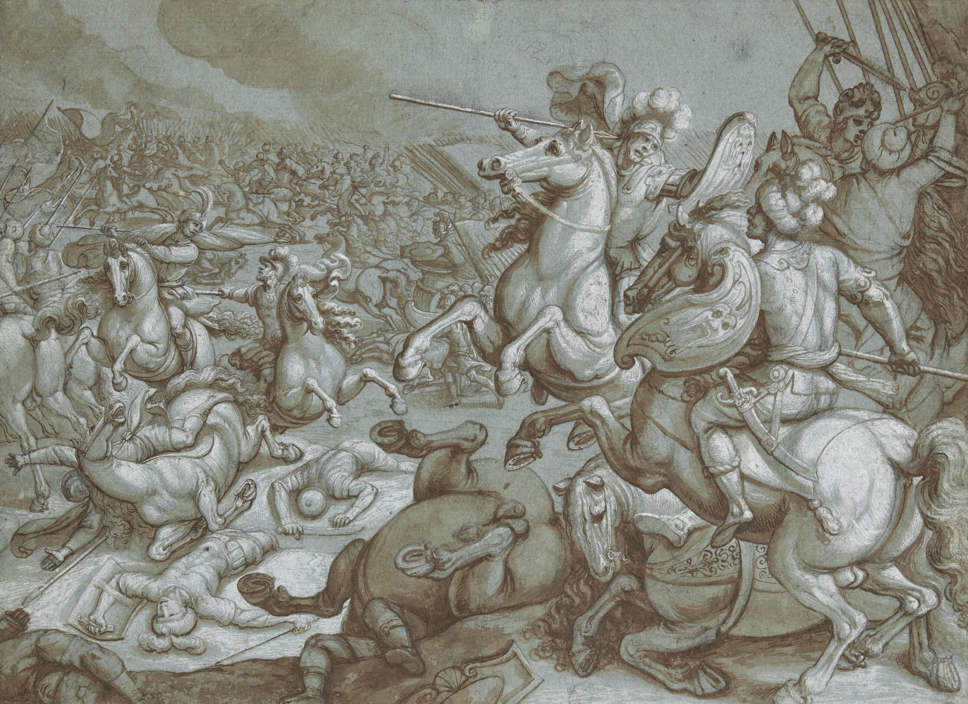 Antonio Tempesta - Une Bataille Équestre