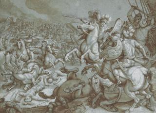 Antonio Tempesta - Une Bataille Équestre